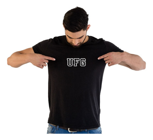 Camiseta Faculdade Ufg Universidade Federal De Goiás Estampa