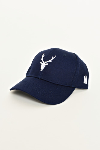 Gorra Azul Marino Venado Blanco Moller