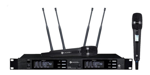Imagem 2 de 2 de Microfone Kadosh K-1202M dinâmico cardióide preto