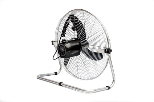 Ventilador De Piso Auvent - Turbo De 20 - 130w - 1300 Rpm Cantidad De Aspas 3 Estructura Plateado Aspas Plateado Diámetro 51 Cm Frecuencia 50hz Material De Las Aspas Metal