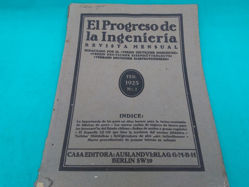 Mercurio Peruano: Revista Progr Ingenieria 1925 N2 L18 Ig8rn