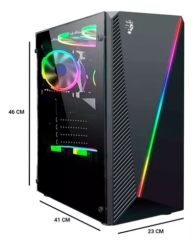 Pc Gamer Completo Intel I5 8Gb Gtx 1050Ti 4Gb 240Gb