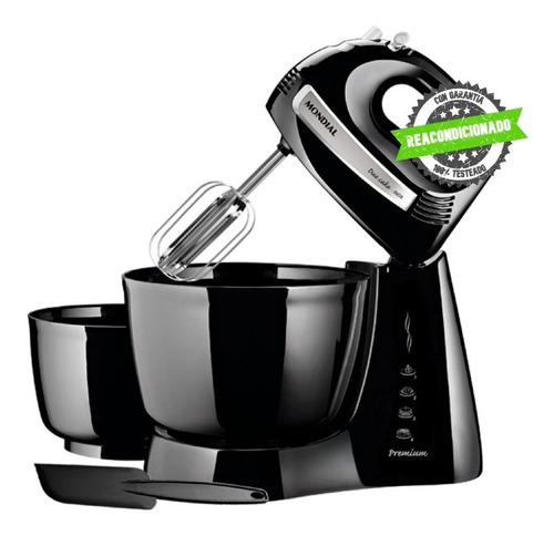 Batidora Mondial Practica Due B-28-np 350w Doble Recipiente Color Negro