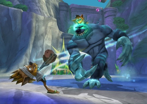 Edición del parche de Crash Of The Titans para PS2