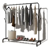 Comprar Cabideiro De Chão Arara Roupas Sapateira Resistente Grande