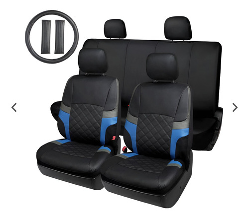 Mazda 3 Kit Protector Cubreasientos Tacto-piel 2014/17 Azul