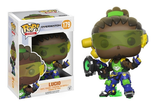 Funko Pop #179 Lucio - Overwatch Blizzard - 100% Original