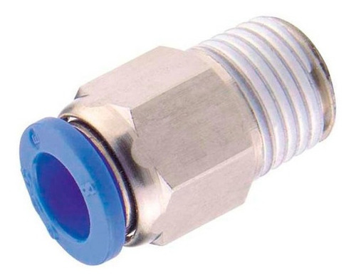 Conector Recto Neumatico Rosca Macho 1/4 X 8mm