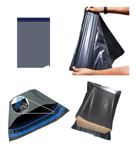 Embalagem Sedex Cinza 30 X 40 Pac Sedex 30x40 1000un
