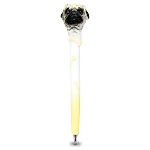 Bolígrafo De Novedad Diseño De Perro Pug De Planet Pe...