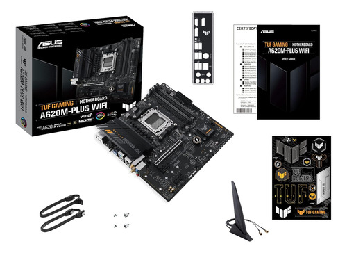 Placa Madre Amd Asus Tuf A620m-plus Wifi Socket Am5