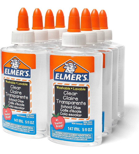 Elmers Liquid School Pegamento Transparente, Lavable, 5 Onz