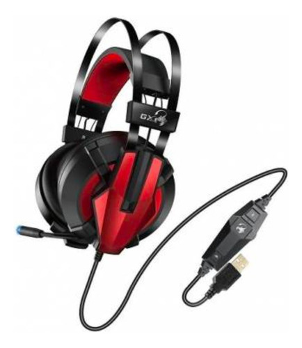 Auricular Audifono Gamer 7.1 Genius G710v Negro C/microfono