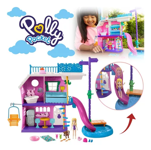 Polly Pocket Casa Do Lago Da Polly - Mattel