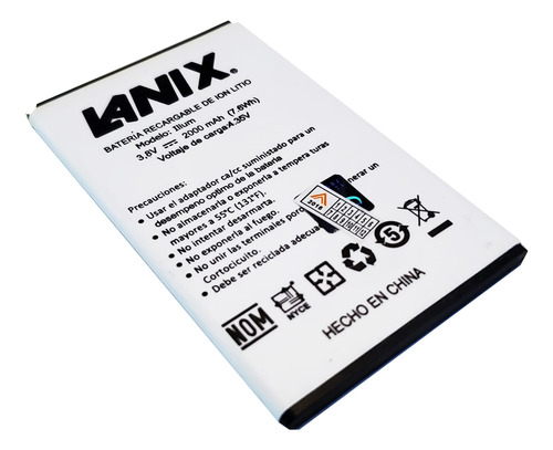 Pila Bateria Ion Litio 2000 Mah Lanix Ilium S520