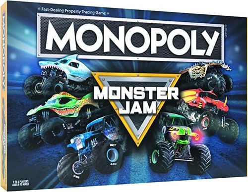 Monopoly: Monster Jam | Compra, Vende E Intercambia Camione