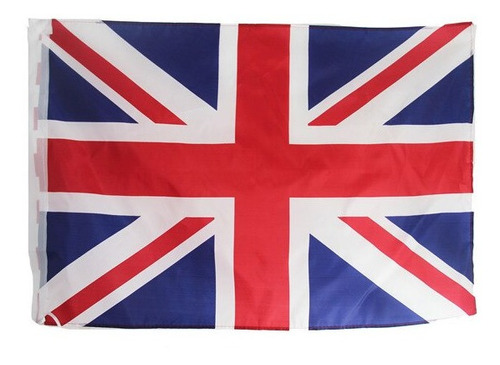 Hermosa Bandera Reino Unido Preparado En Poliester 60x90 Cm.