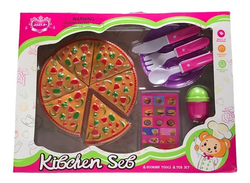 Kit De Cocina Sebigus Salado Pizza Comida Accesorios Menu