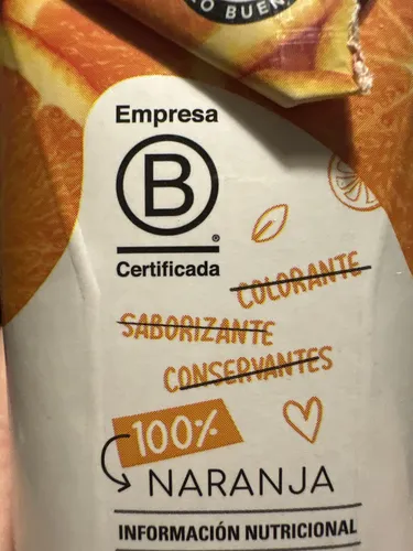 4x Jugo Smudis Naranja 500cc 100% Natural Sin AzĂșcar Agre Fw