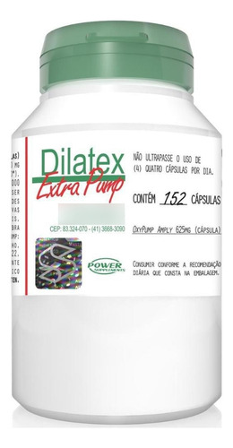 Dilatex 152 Cápsulas - 4 Unidades - Power Supplements