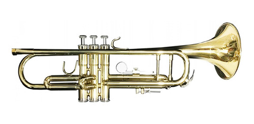 Trompeta Silvertone Sib Laqueada Con Estuche