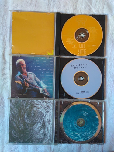 Lote 6 Cd`s Lulu Santos - Calendário/de Leve/acervo + 3 (Usado)