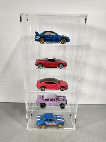 Acrílico Para Autos Escala 1:64 Ideal Para Mini Gt 5 Niveles (Usado)