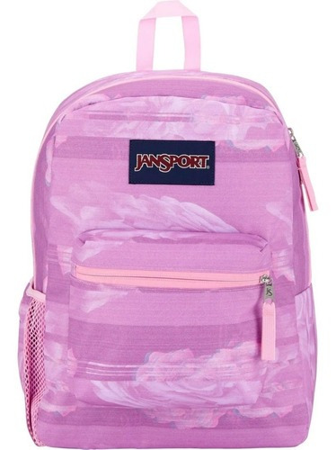 Mochila Jansport Cross Town Urbana 26l Lts Poliéster Colores Color Static Rose