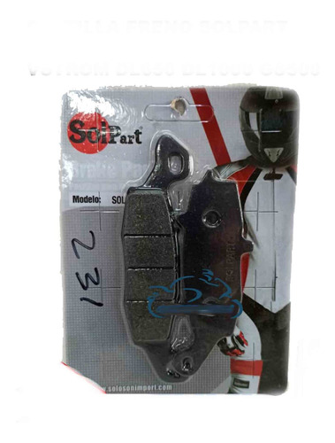 Pastilla Freno Solpart Fa231 Delantera Suzuki Vstrom Dl650 D