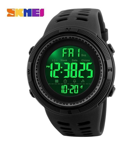 Relógio Masculino Esportivo Digital Prova D Água Skmei 1251