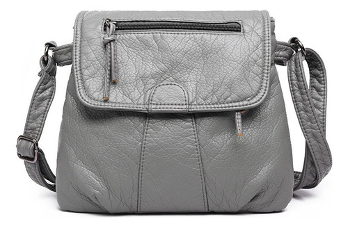 Bolso De Hombro Pequeño Para Mujer Pu Pelé Macia Carteira