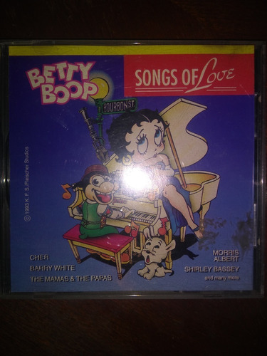 Cd Betty Boop - Songs Of Love