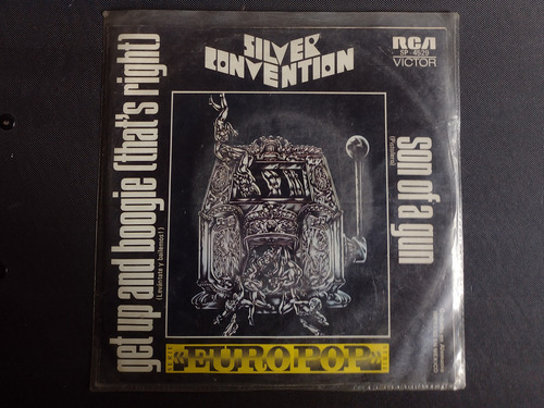 Silver Convention Get Up And Boogie Vinyl 45 Rpm 