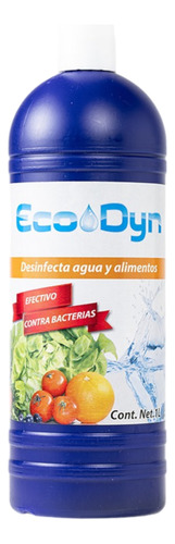 Desinfectante Ecodyn De Agua Y Alimentos 1 Botella De 1 L