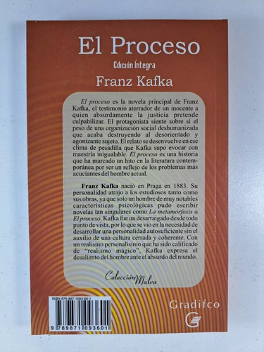 Imagen 3 de 3 de El Proceso - Franz Kafka