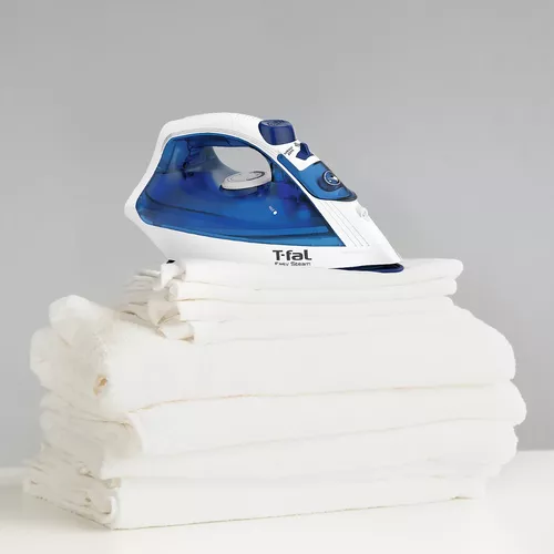 Plancha ropa t-fal fv1940x0 5 azul, blanco 