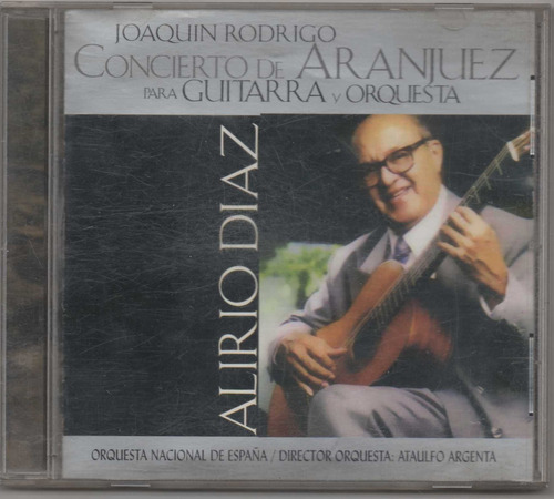 Alirio Diaz.concierto De Aranjuez.cd Original Usado Qqa.