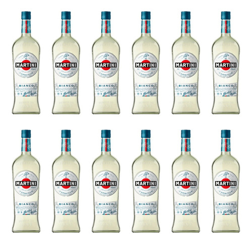 Martini Bianco Aperitivo Vermut 1l X12 Zetta Bebidas