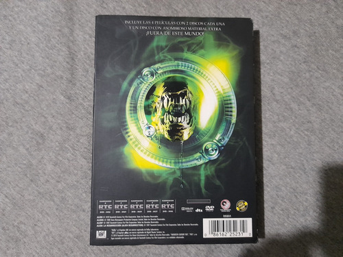 Película Dvd Alien Tetralogia Set De 9 Discos, Leer Descrip (Usado)