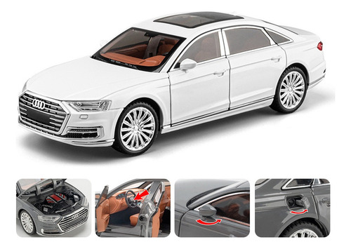 Audi A8 L Security Limusina Premium Miniatura Metal Coche