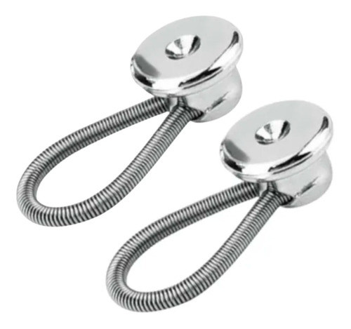 02 Alargador Extensor Para Colarinho Camisa Social Aço Inox