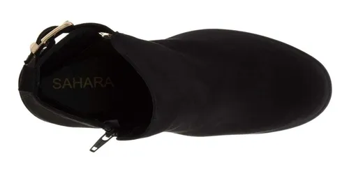 Botines Color Negro Marca Sahara Para Mujer en venta en