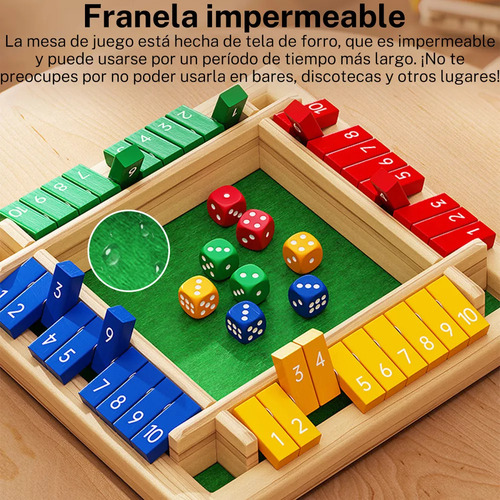 De Mesa La Juguetes Cierra 8 Con Educativos Dados Caja