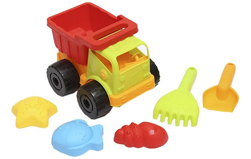 Camion De Arena Juguete De Playa Para Niños Plastico Palas
