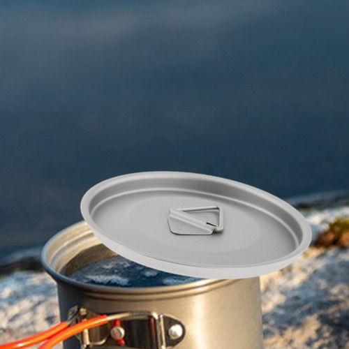 Tapa De La Taza De Agua De Titanio Tapa De Camping 76 Mm
