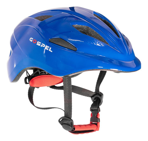 Casco Bicicleta Ciclista Talla S Con Luz Azul Sl712 Gospel