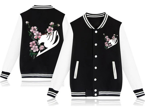 Chaquetas De Béisbol Con Estampado De Anime Fairy Tail Para