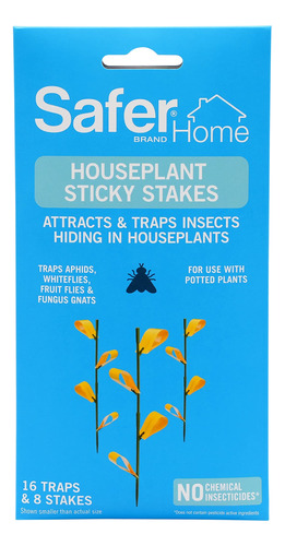 Safer Home Sh5026 - Trampas Adhesivas Para Insectos Para Pla