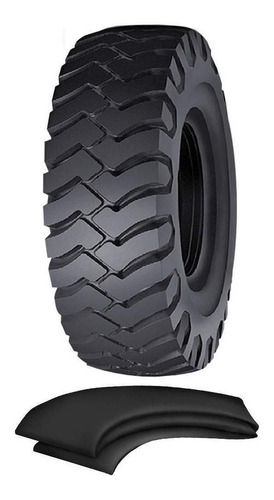 Kit Pneu 17.5-25 + Câmara Super Rock Grip Loader Firestone