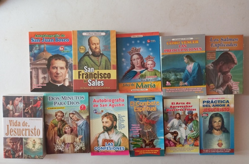 11 Libros Del P. Eliécer Salesman, Biografía De Santos